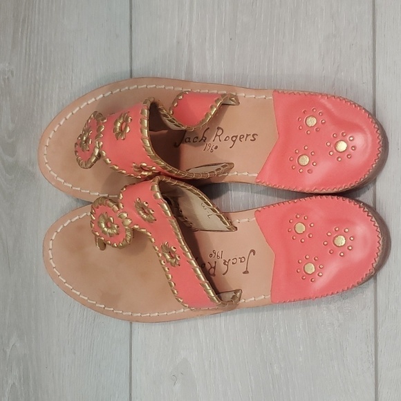 Jack Roger's Womens Hobo Boho Sandals T strap Sandals Flats shoes sz 7M - Picture 5 of 15